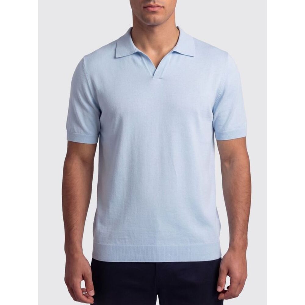 Tagliatore Polo Shirt Men Blue